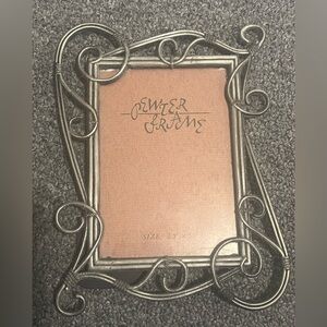 Pewter Frame 3.5x5 Inches